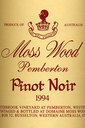 Moss Wood Pemberton Vineyard Pinot Noir