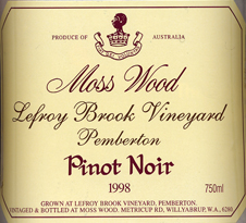 Label_lefroy_brook_pinot_1998