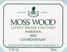 Label_MW_CH_Lefroy Brook_Pemberton_2005