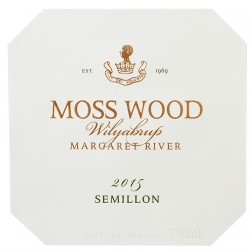 Moss Wood 2015 Semillon Wine Label