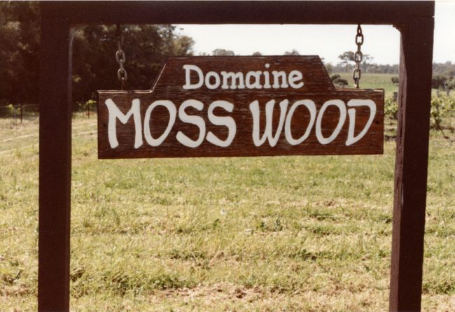 Moss Wood Moss Wood, early years