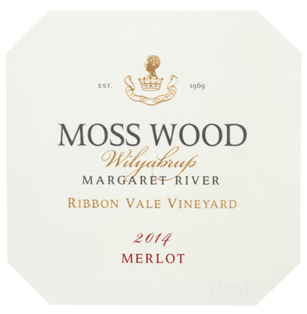 RV14 Merlot 2014 Ribbon Vale Label