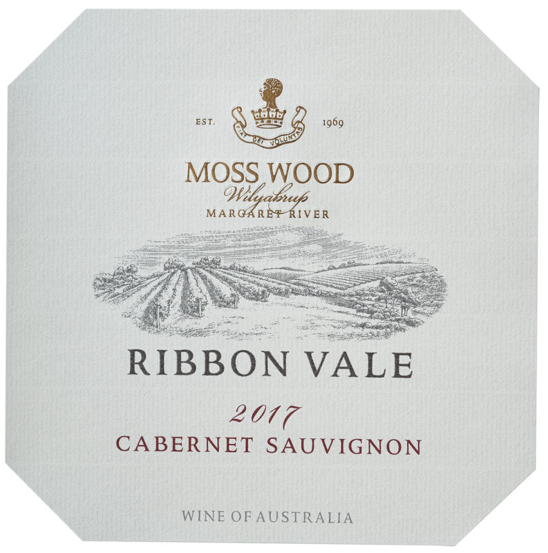 01_20190819_MOSS WOOD_2017 Ribbon Vale Cabernet Sauvignon_White Background_Label 01_20190819_MOSS WOOD_2017 Ribbon Vale Cabernet Sauvignon_White Background_Label