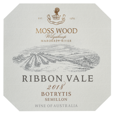 20200128_ MOSS WOOD_2018 RibbonVale Botrytis Semillon_Label