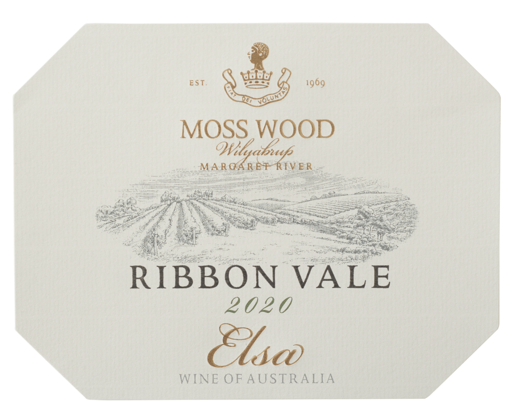 Moss Wood Ribbon Vale 2020 Elsa Label