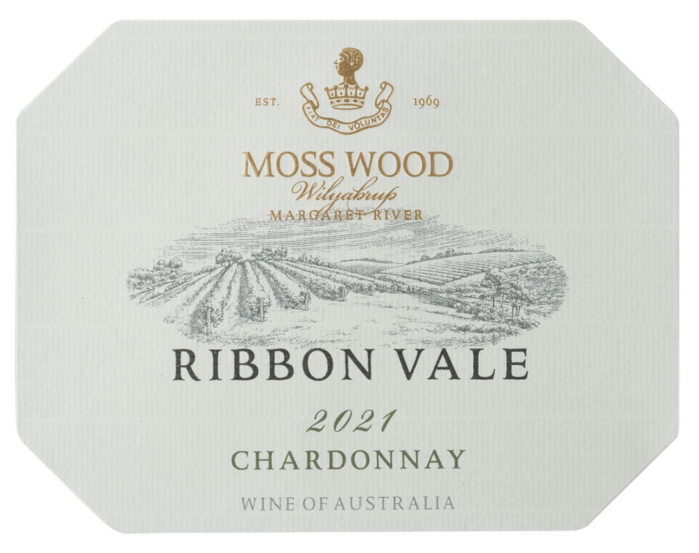 Ribbon Vale 2021 Chardonnay label