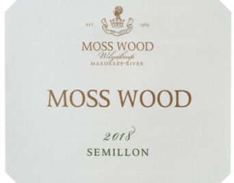 Label Moss Wood 2018 Semillon Label Moss Wood 2018 Semillon