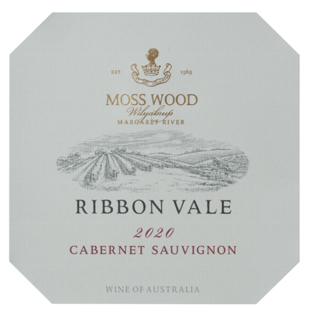MOSS WO Label Ribbon Vale Cabernet Sauvignon 2020 MOSS WO Label Ribbon Vale Cabernet Sauvignon 2020