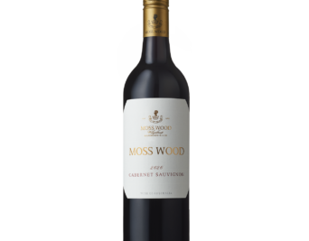 A bottle of Moss Wood 2020 Cabernet Sauvignon