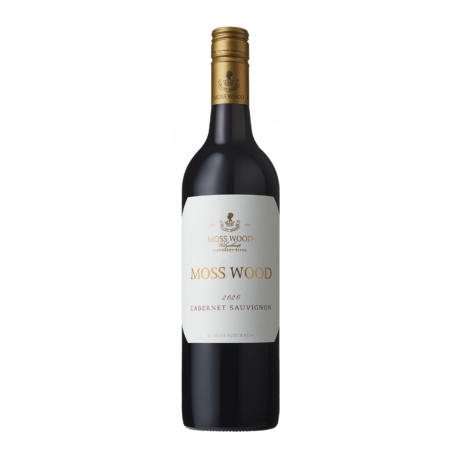 A bottle of Moss Wood 2020 Cabernet Sauvignon