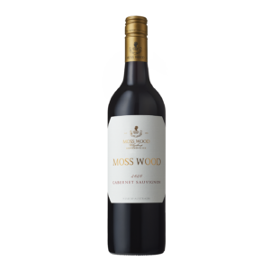 A bottle of Moss Wood 2020 Cabernet Sauvignon