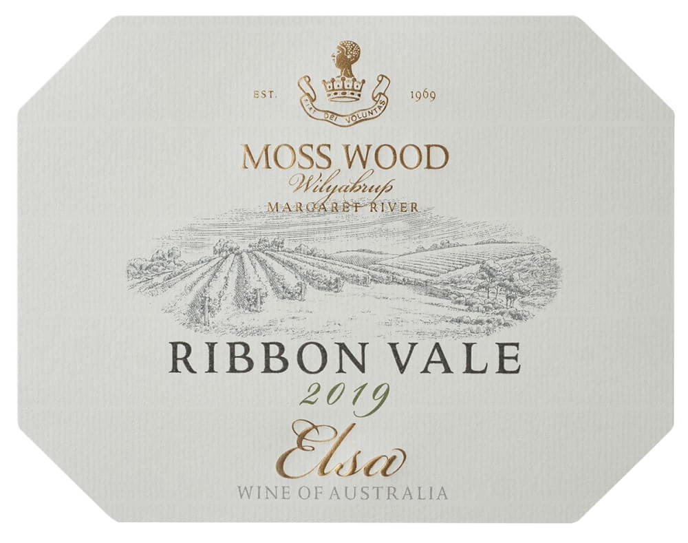 Moss Wood Ribbon Vale 2019 Elsa label