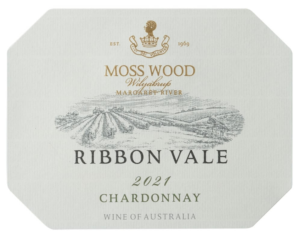20220120_MOSS-WOOD_2021-RV-Chardonnay_LABEL Moss Wood Ribbon Vale 2021 Chardonnay