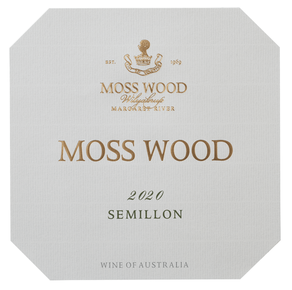 Moss Wood 2020 Semillon Label