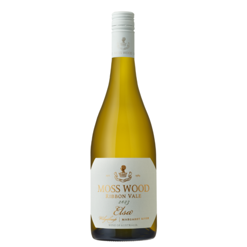 Square bottle image of Moss Wood Ribbon Vale Elsa 2023.