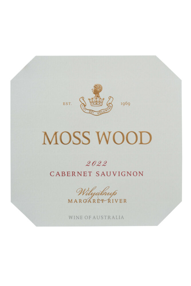 Moss Wood Cabernet Sauvignon 2022 Label