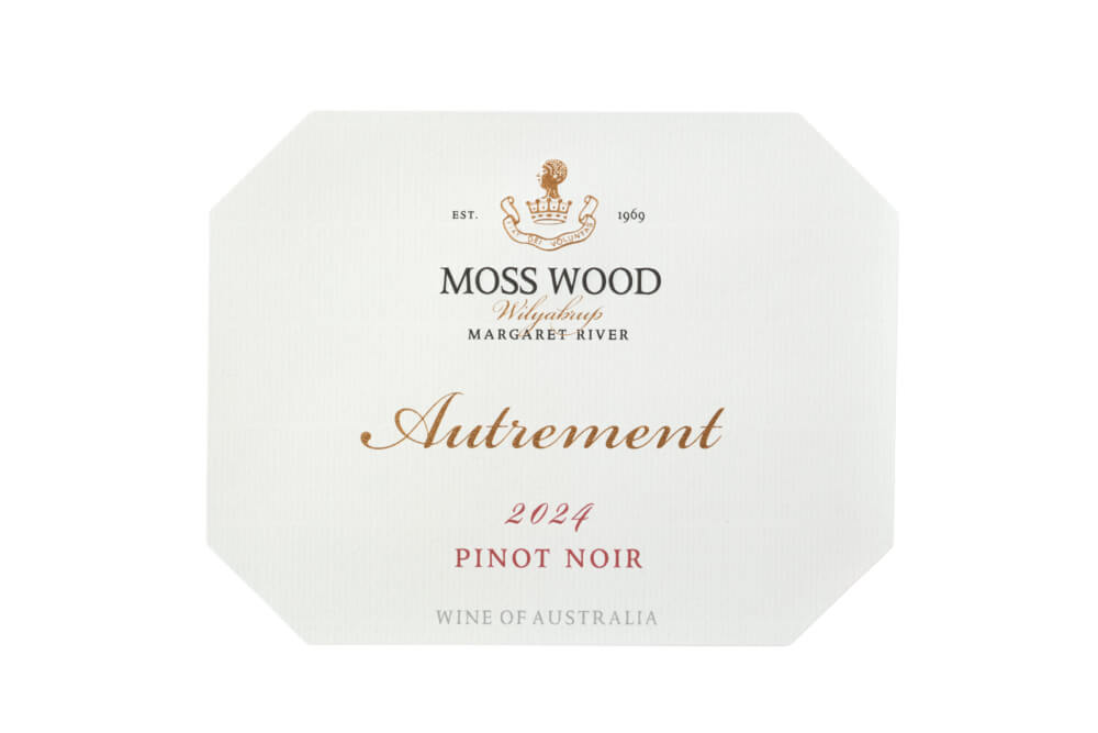 Moss Wood Autrement 2024 Pinot Noir Label