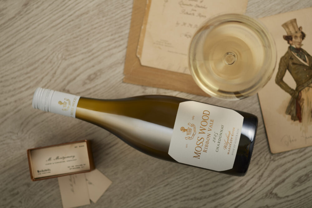 Moss Wood Ribbon Vale 2025 Chardonnay Creative Image