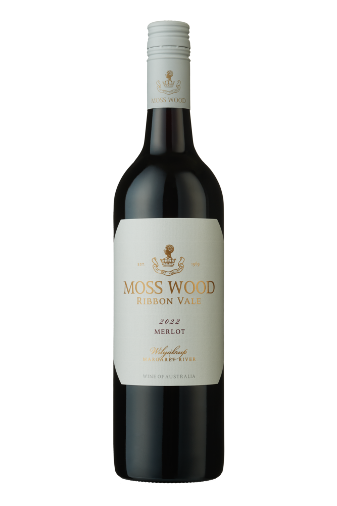 Moss Wood Ribbon Vale 2022 Merlot Bottle Image